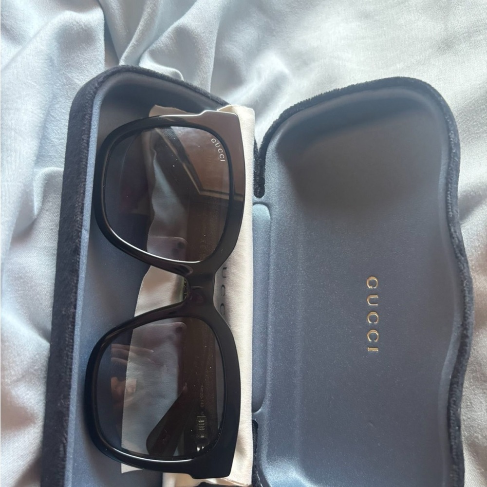 Gucci Black Sunglasses sherry line - Picture 9 of 9